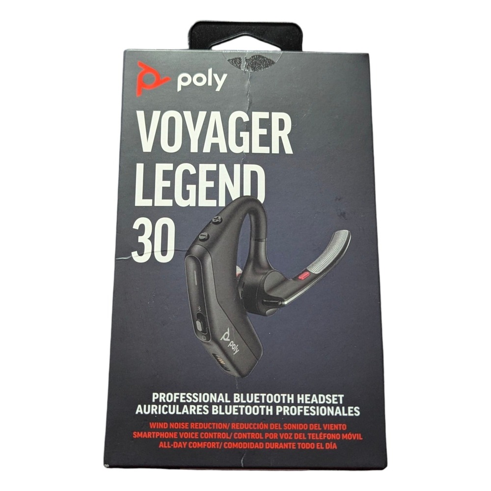 Nn2O HP Poly‎ Voyager Legend 30 Wireless Noise Cancelling In-Ear Headset - Black
